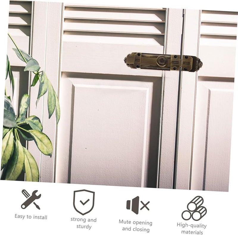 Heavy Duty Alloy Slide Bolt Latch 14X3CM For Doors Bathrooms Garages Security - Image 4